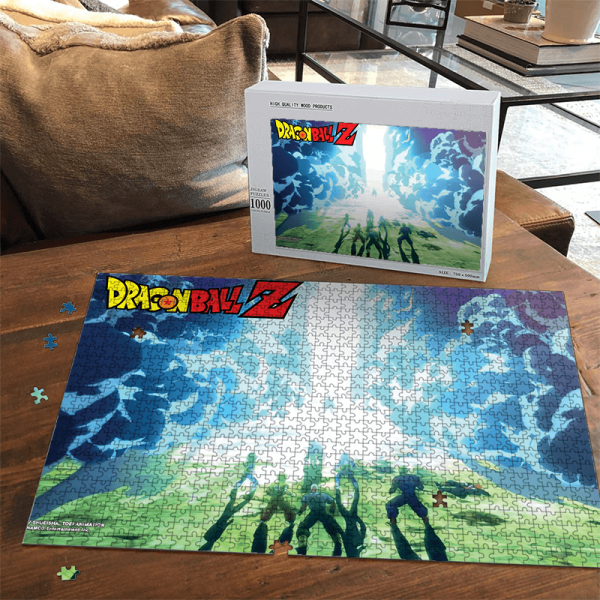 Cell Saga Z Fighters Team Dragon Ball Z Landscape Puzzle - Saiyan Stuff
