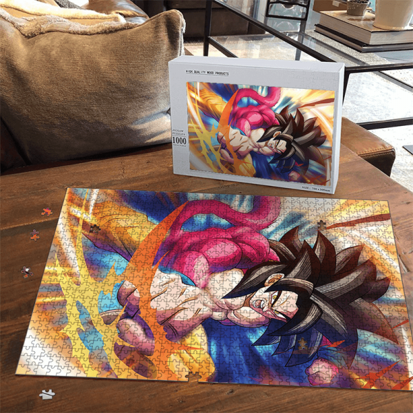 Dragon Ball GT Son Goku Super Saiyan 4 Amazing Portrait Puzzle - Saiyan Stuff