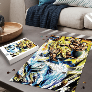 Dragon Ball Gogeta SSG2 Energizing Portrait Puzzle - Saiyan Stuff