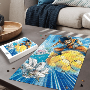 Dragon Ball Z Flying Goku And Piccolo Amazing Portrait Puzzle - Saiyan Stuff