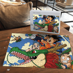 Dragon Ball Z Kid Goku Shenron Bulma Piccolo Roshi Fun Puzzle - Saiyan Stuff