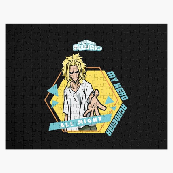 MY HERO ACADEMIA (BNHA): ALL MIGHT (BLACK) Jigsaw Puzzle RB0605 product Offical Anime Puzzles Merch