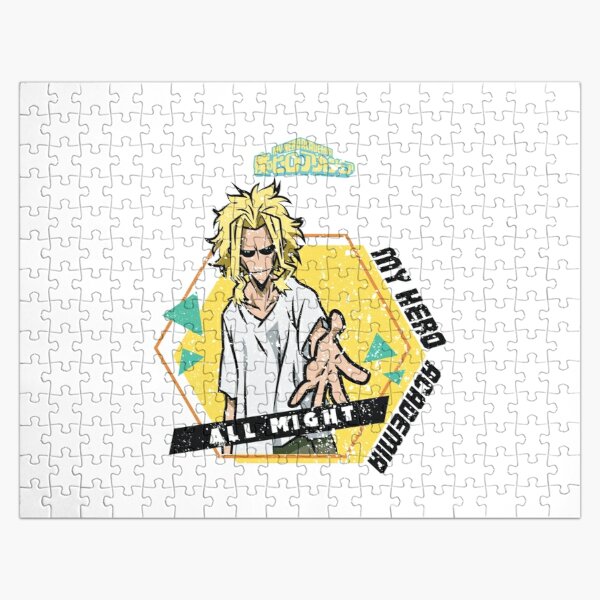 MY HERO ACADEMIA (BNHA): ALL MIGHT (GRUNGE STYLE) Jigsaw Puzzle RB0605 product Offical Anime Puzzles Merch